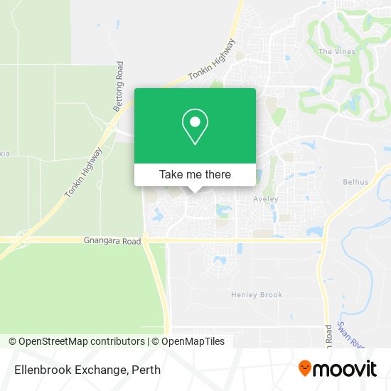 Ellenbrook Exchange map