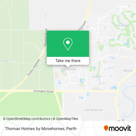 Thomas Homes by Movehomes map