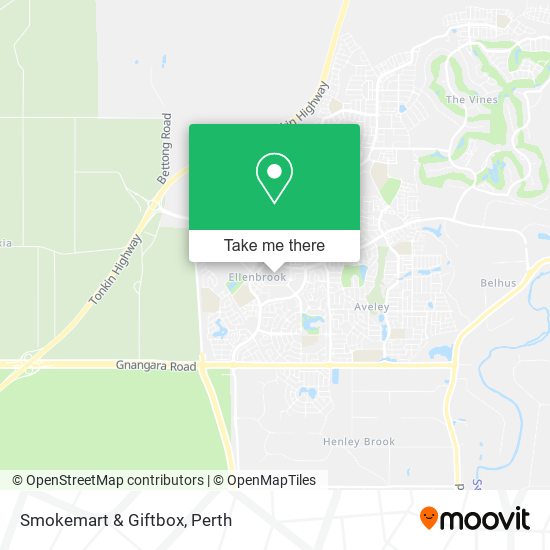 Smokemart & Giftbox map