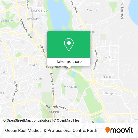 Ocean Reef Medical & Professional Centre map