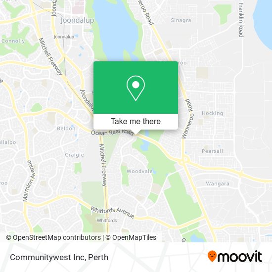 Communitywest Inc map