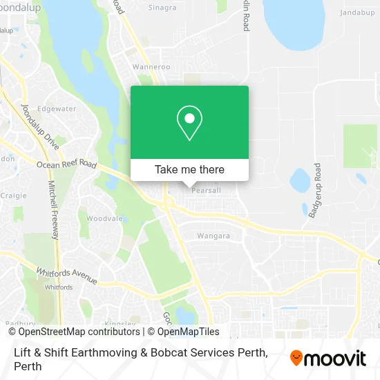 Mapa Lift & Shift Earthmoving & Bobcat Services Perth