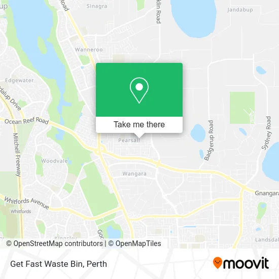 Mapa Get Fast Waste Bin