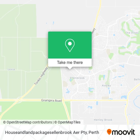 Houseandlandpackagesellenbrook Aer Pty map