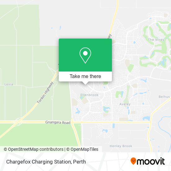 Chargefox Charging Station map