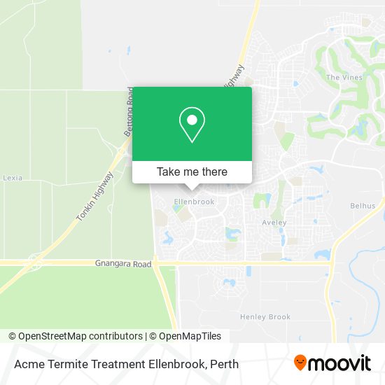 Acme Termite Treatment Ellenbrook map