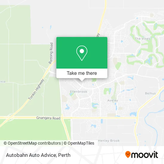 Mapa Autobahn Auto Advice