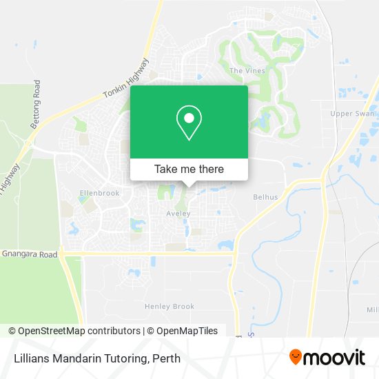 Lillians Mandarin Tutoring map