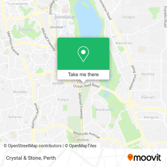 Mapa Crystal & Stone