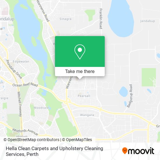 Hella Clean Carpets and Upholstery Cleaning Services map