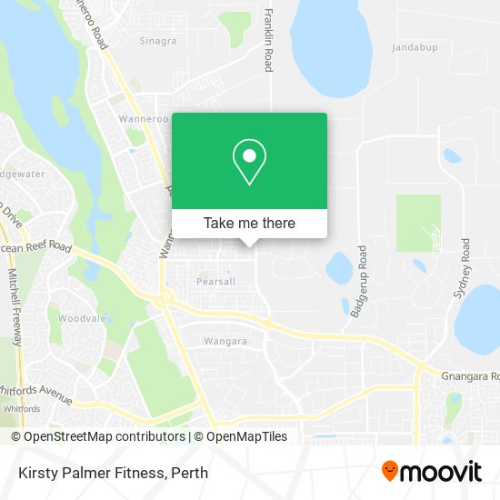 Kirsty Palmer Fitness map