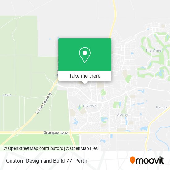 Custom Design and Build 77 map