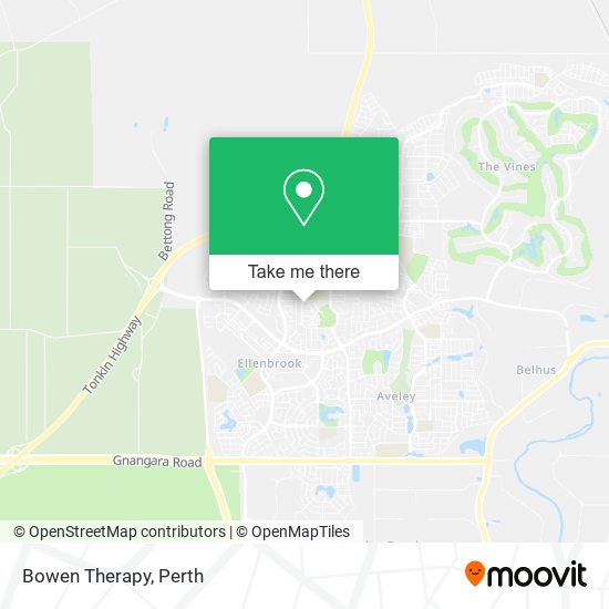 Bowen Therapy map