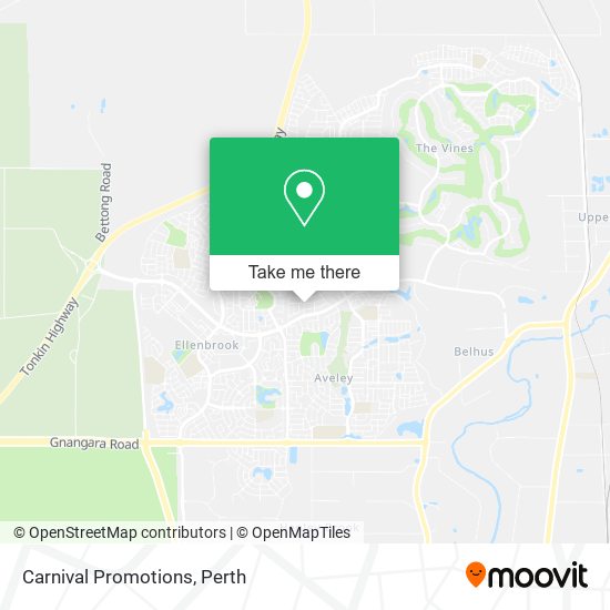 Carnival Promotions map