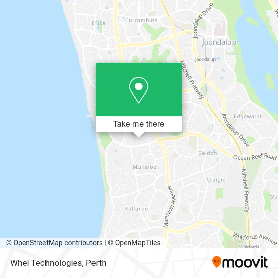 Mapa Whel Technologies