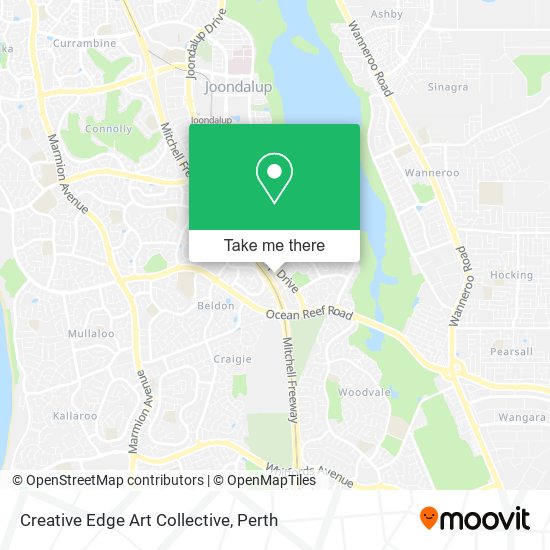 Creative Edge Art Collective map