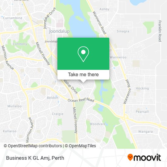Business K GL Amj map
