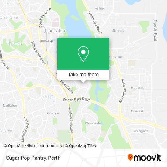 Sugar Pop Pantry map