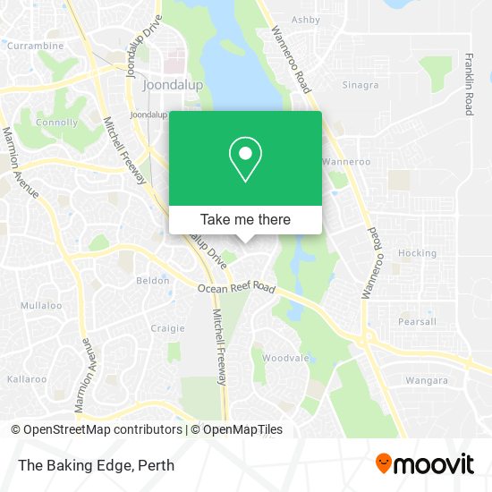 The Baking Edge map