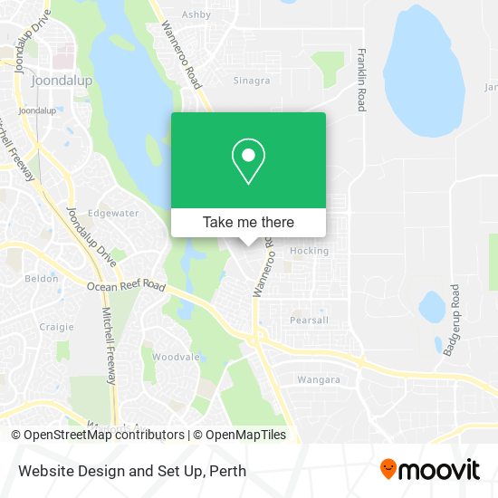 Website Design and Set Up map