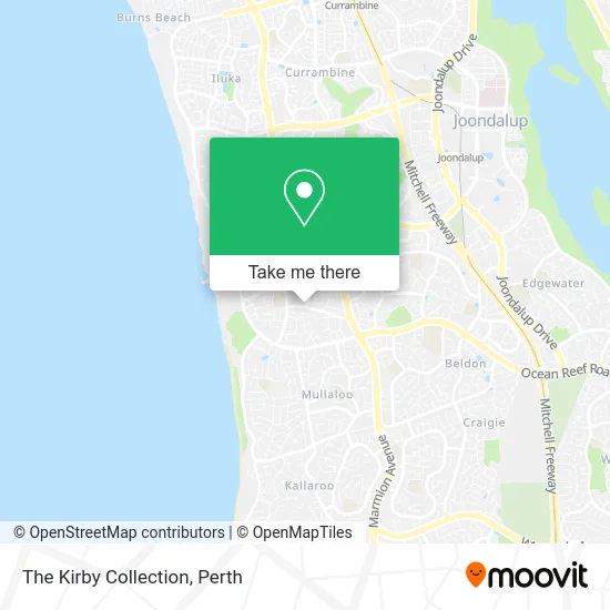 Mapa The Kirby Collection