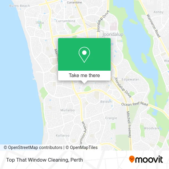 Mapa Top That Window Cleaning