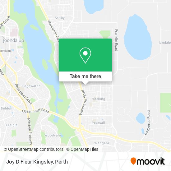 Joy D Fleur Kingsley map