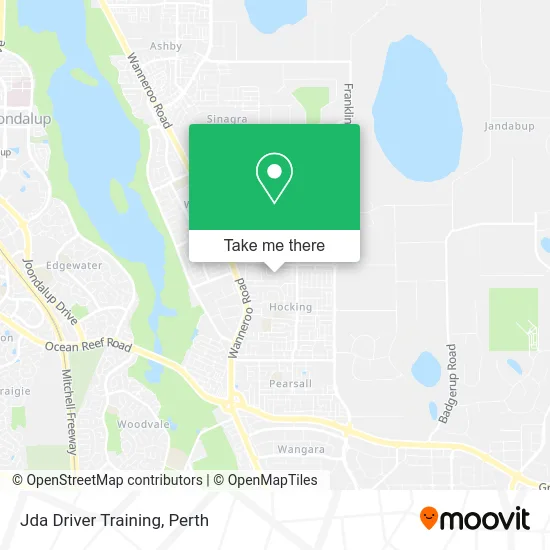 Mapa Jda Driver Training