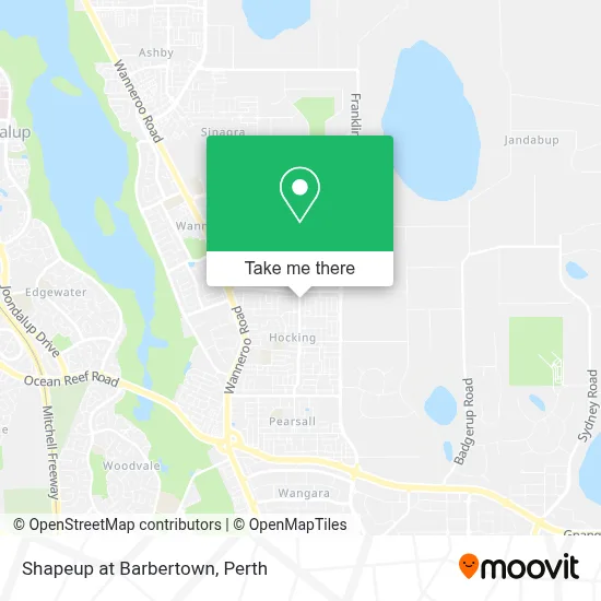 Mapa Shapeup at Barbertown