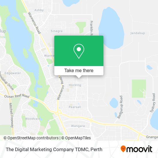 The Digital Marketing Company TDMC map