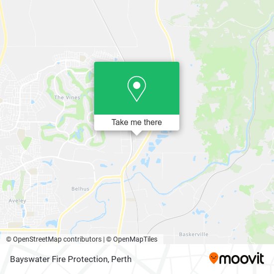 Bayswater Fire Protection map