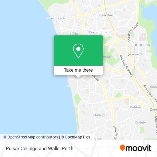 Pulsar Ceilings and Walls map