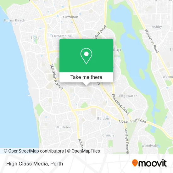 Mapa High Class Media