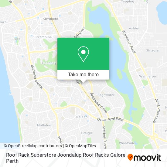 Roof Rack Superstore Joondalup Roof Racks Galore map