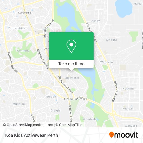 Koa Kids Activewear map