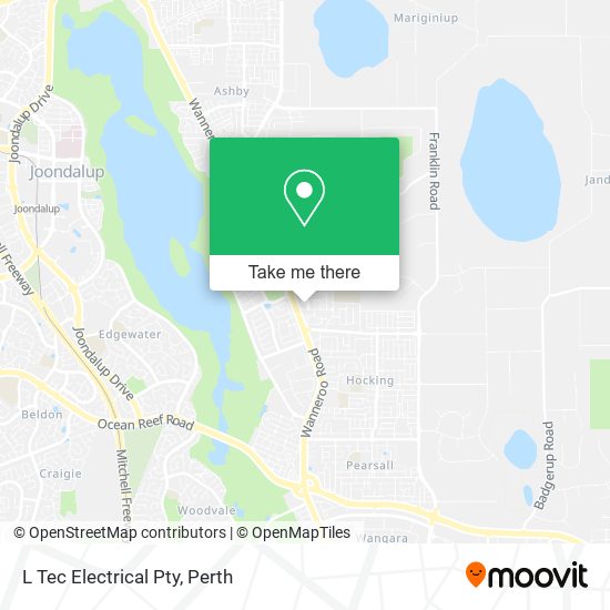 L Tec Electrical Pty map