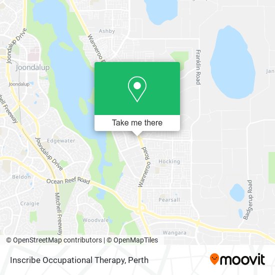 Inscribe Occupational Therapy map