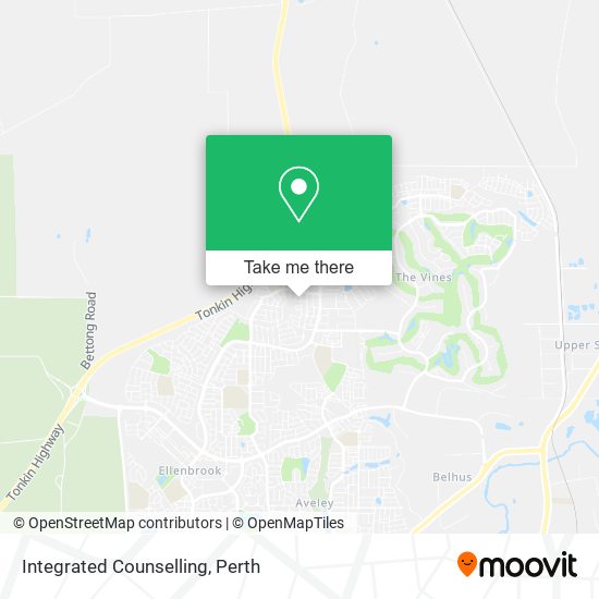 Integrated Counselling map