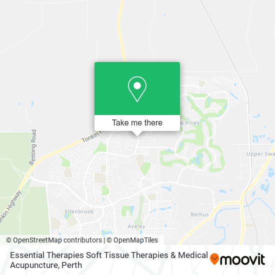Essential Therapies Soft Tissue Therapies & Medical Acupuncture map