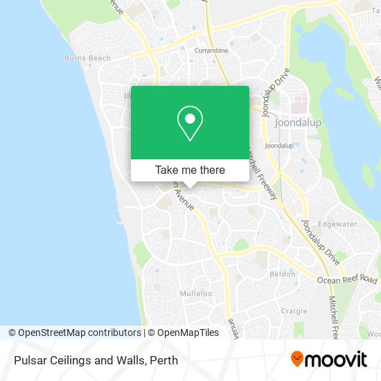Pulsar Ceilings and Walls map