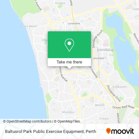 Baltusrol Park Public Exercise Equipment map