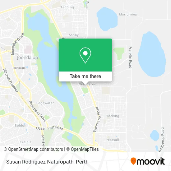 Mapa Susan Rodriguez Naturopath