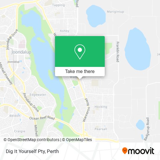 Dig It Yourself Pty map