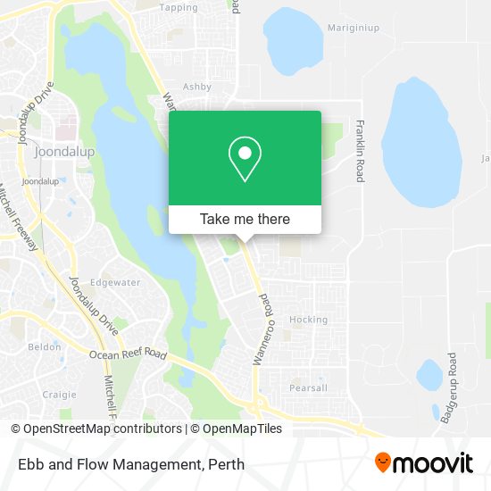 Ebb and Flow Management map