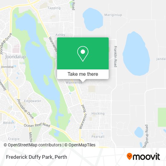 Frederick Duffy Park map