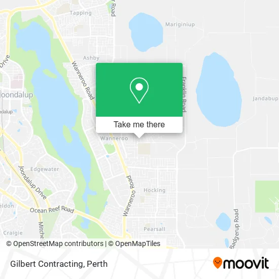 Gilbert Contracting map