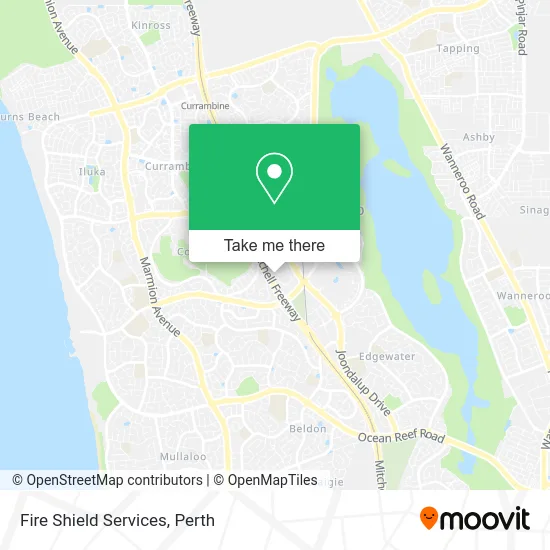 Mapa Fire Shield Services