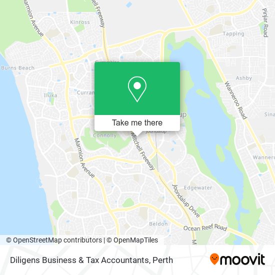 Diligens Business & Tax Accountants map