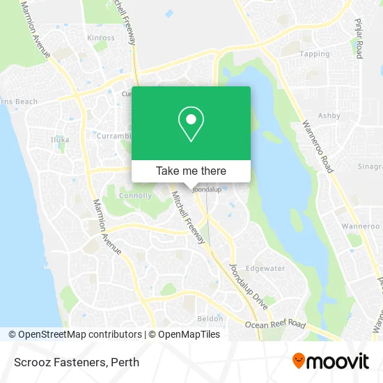 Mapa Scrooz Fasteners