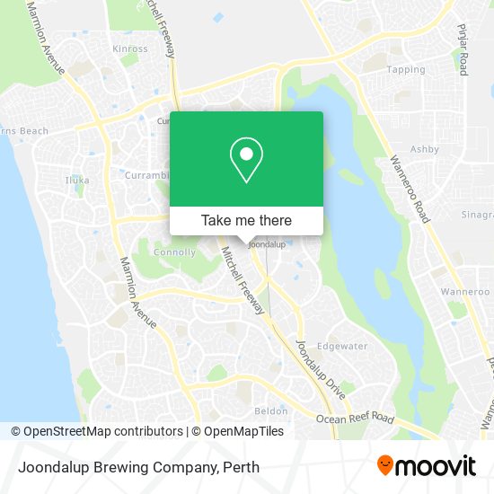 Joondalup Brewing Company map